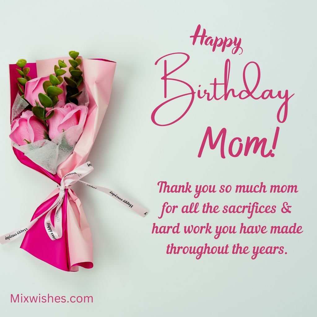 Birthday wishes mom