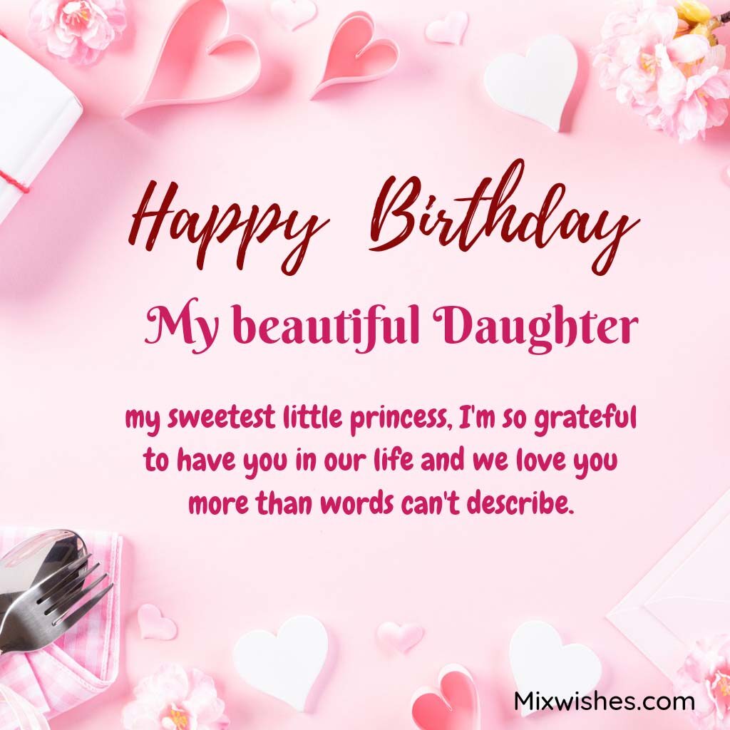 50+ Latest Happy Birthday Wishes For Daughter 2023