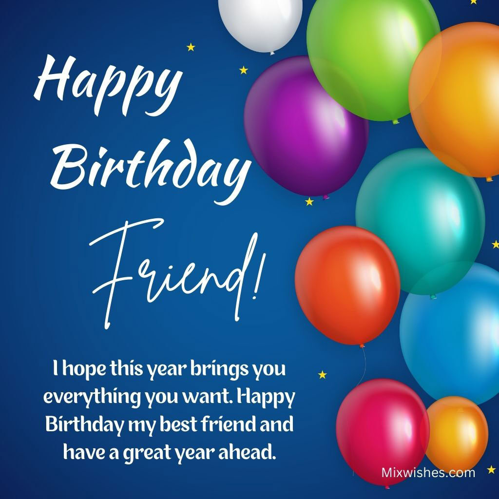 150+ Birthday Wishes For Best Friend Unique & Special 2023