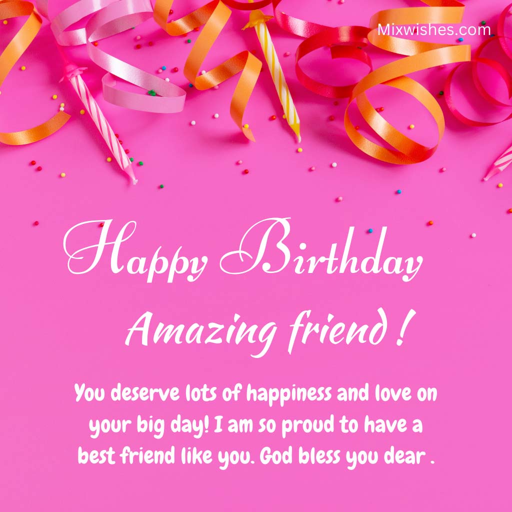 70+ Sweet Birthday Wishes For Female Friend 2023