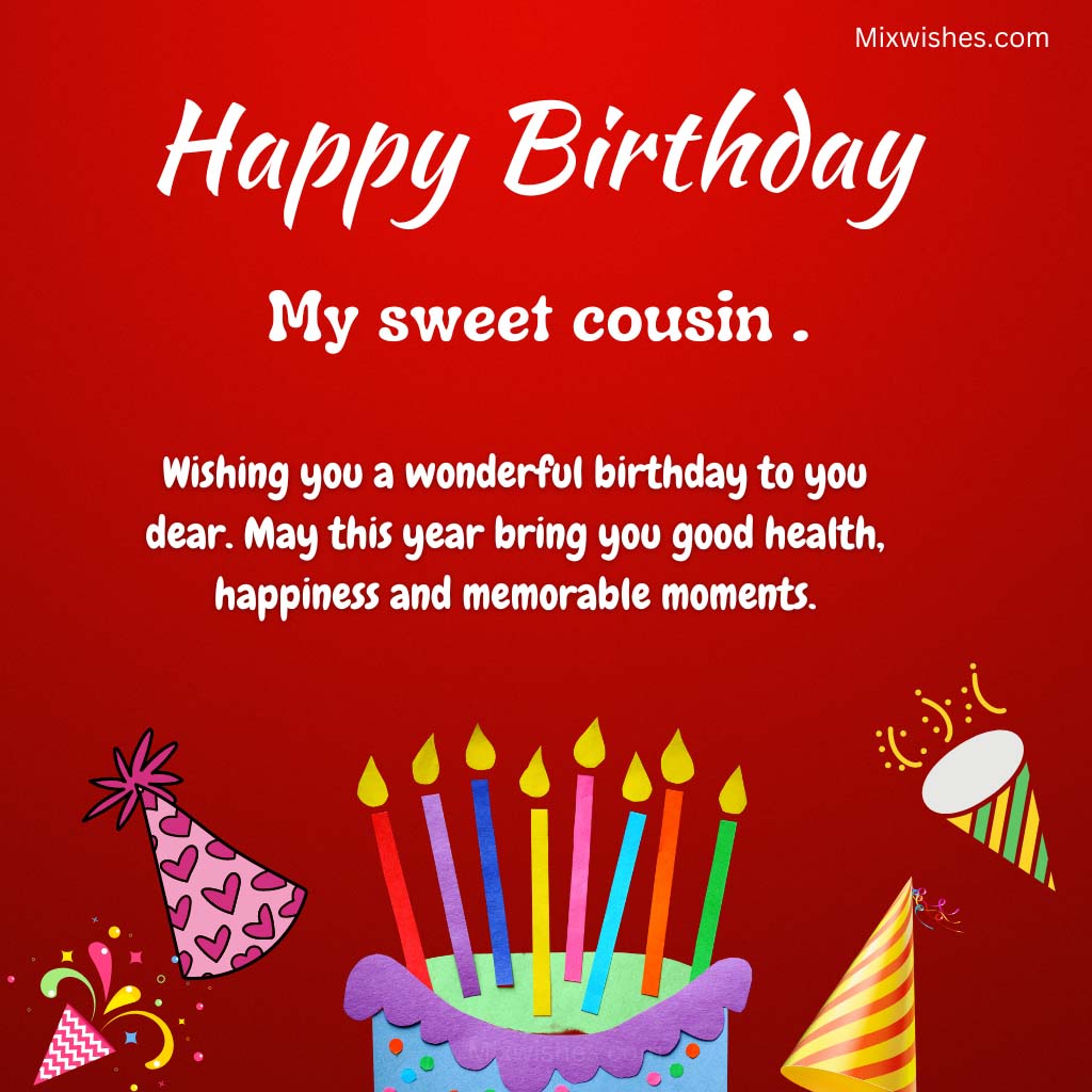 50+ Birthday Wishes For Cousin, Greetings and Images 2023