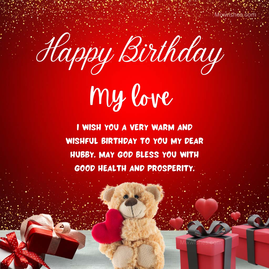 70+ Special and Romantic Birthday Wishes for Husband 2023