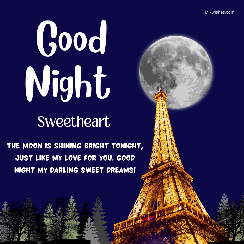 70+ Romantic Good Night Wishes and Messages For Lover