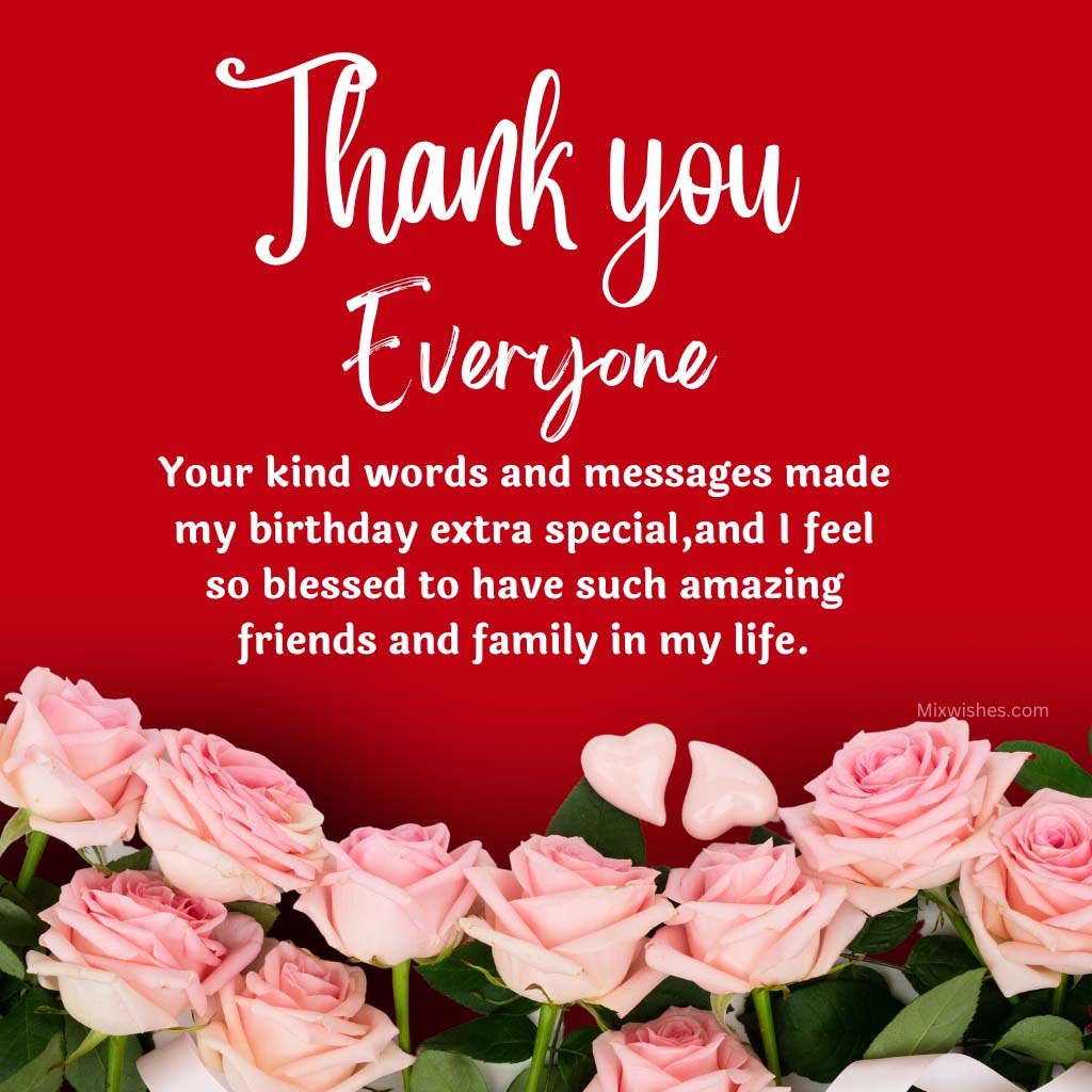 70+ Heartfelt Thank You Messages for Birthday Wishes 2023
