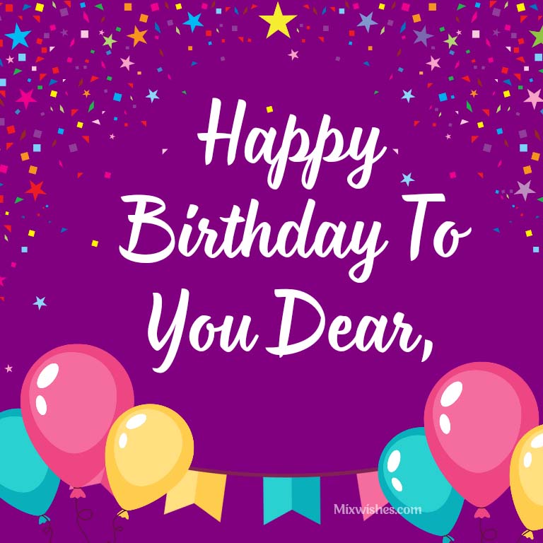 Happy Birthday Wishes, Simple Text, Greeting Cards & Video